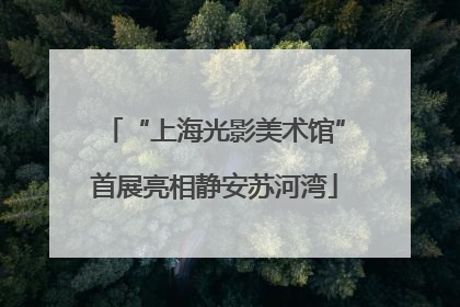 “上海光影美术馆”首展亮相静安苏河湾