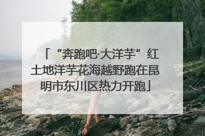 “奔跑吧·大洋芋”红土地洋芋花海越野跑在昆明市东川区热力开跑