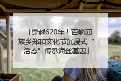 穿越620年！百崎回族乡郑和文化节沉浸式“活态”传承海丝基因