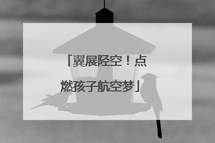 翼展陉空！点燃孩子航空梦