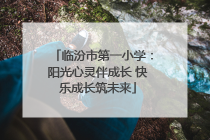 临汾市第一小学：阳光心灵伴成长 快乐成长筑未来