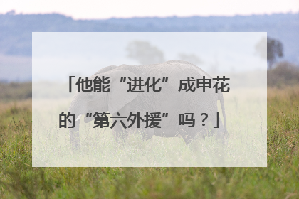 他能“进化”成申花的“第六外援”吗？