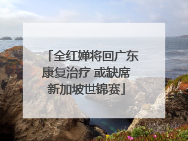 全红婵将回广东康复治疗 或缺席新加坡世锦赛