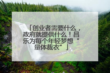 创业者需要什么，政府就提供什么！昌乐为每个年轻梦想“量体裁衣”