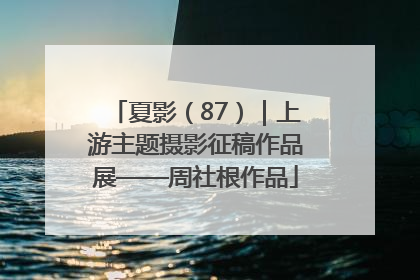 夏影（87）｜上游主题摄影征稿作品展——周社根作品