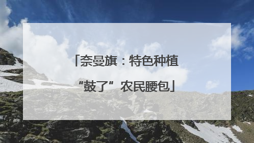 奈曼旗：特色种植“鼓了”农民腰包