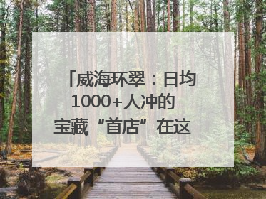 威海环翠：日均1000+人冲的宝藏“首店”在这条网红街区！