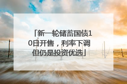 新一轮储蓄国债10日开售，利率下调但仍是投资优选