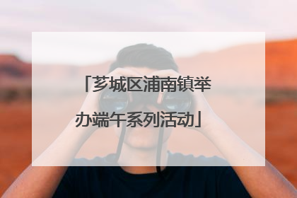 芗城区浦南镇举办端午系列活动