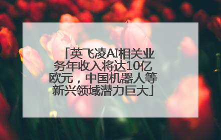 英飞凌AI相关业务年收入将达10亿欧元，中国机器人等新兴领域潜力巨大