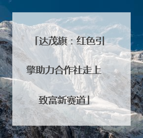 达茂旗：红色引擎助力合作社走上致富新赛道