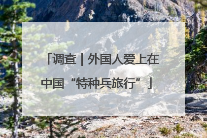 调查｜外国人爱上在中国“特种兵旅行”