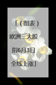 （图表）欧洲三大股指6月3日全线上涨